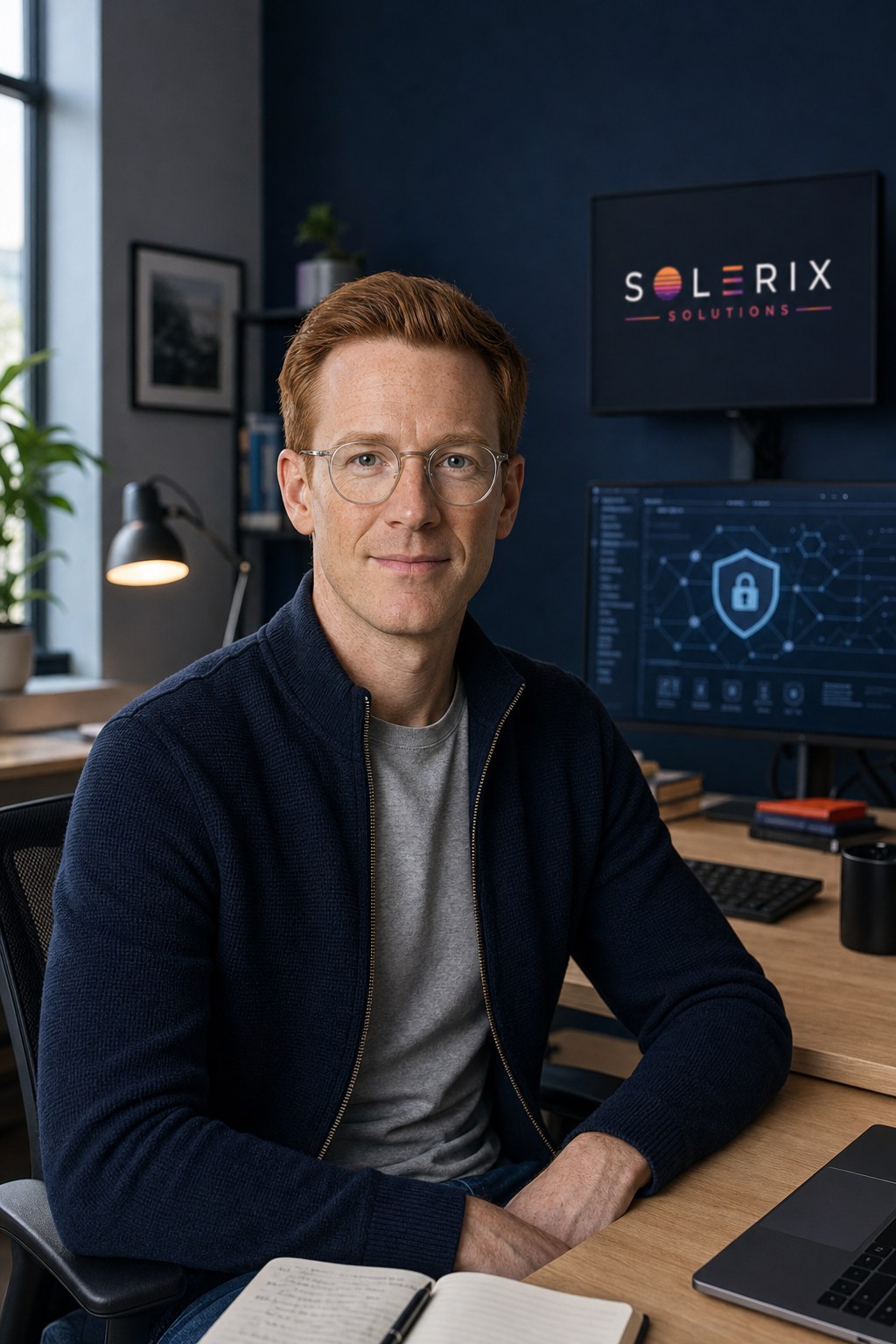 Theo M., Solerix cybersecurity and digital protection team member